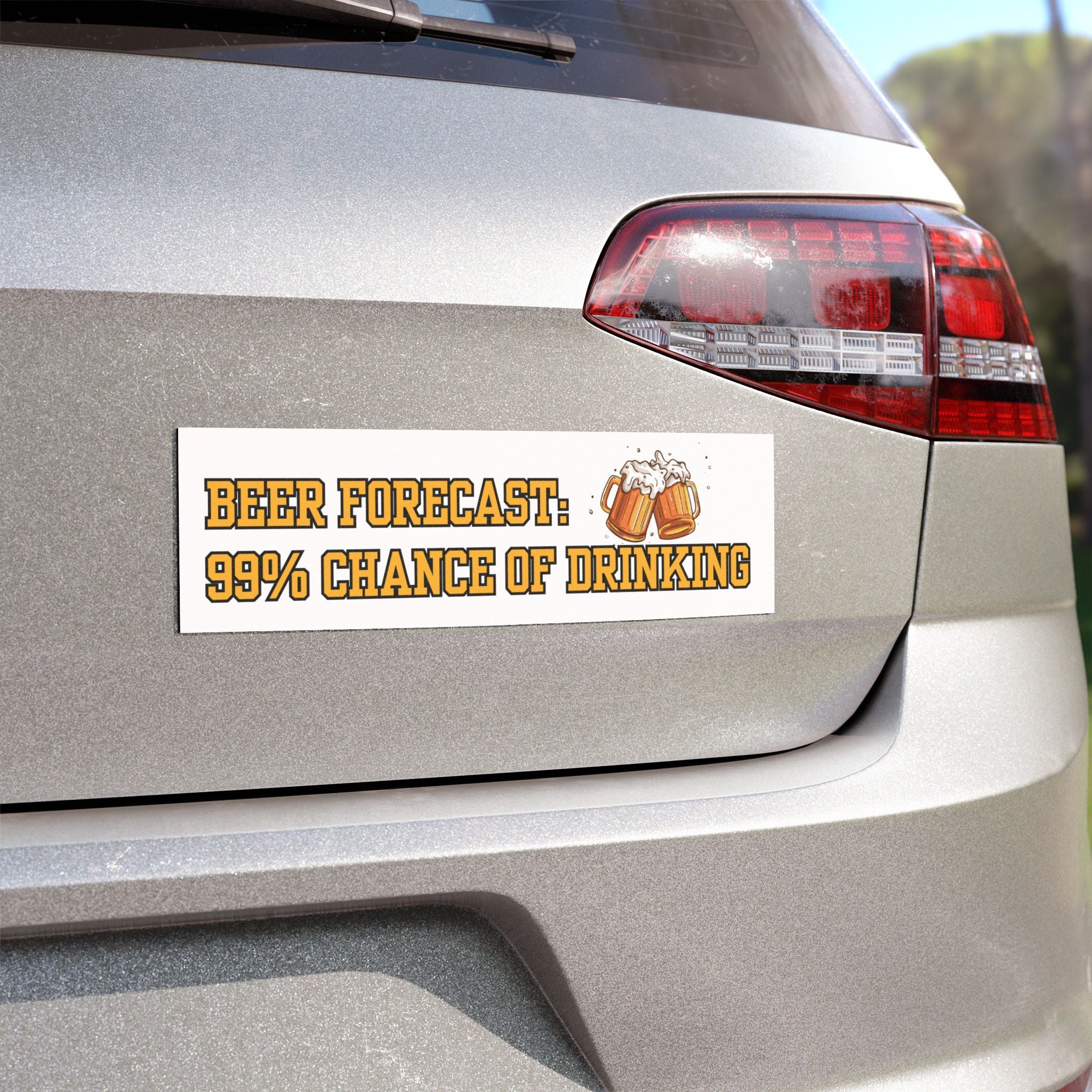 Car Magnet - Beer Forecast 99%
