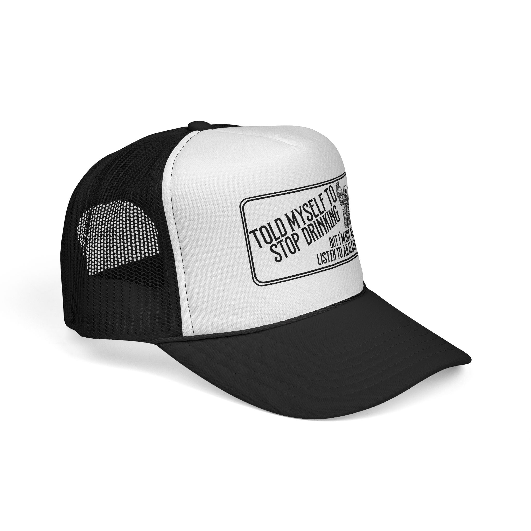 Beer Trucker Cap - 'Told Myself to Stop Drinking'