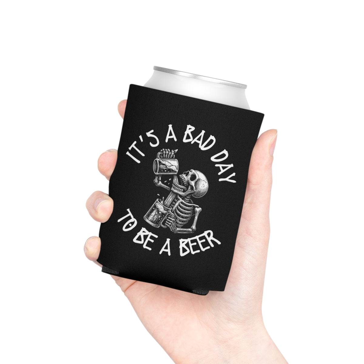 Beer Can Cooler - 'It's a bad day to be a beer'