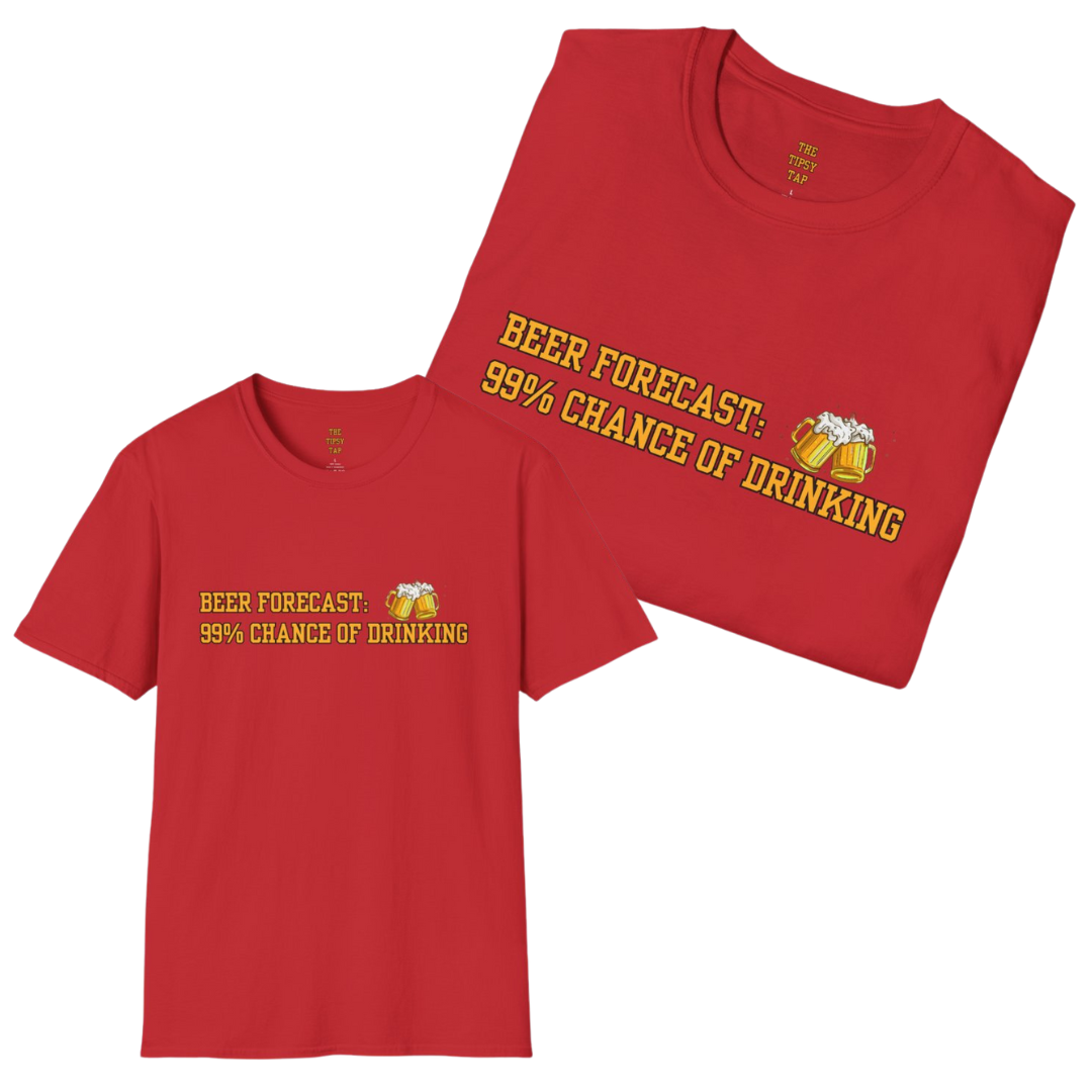 T-Shirt - 'Beer Forecast'