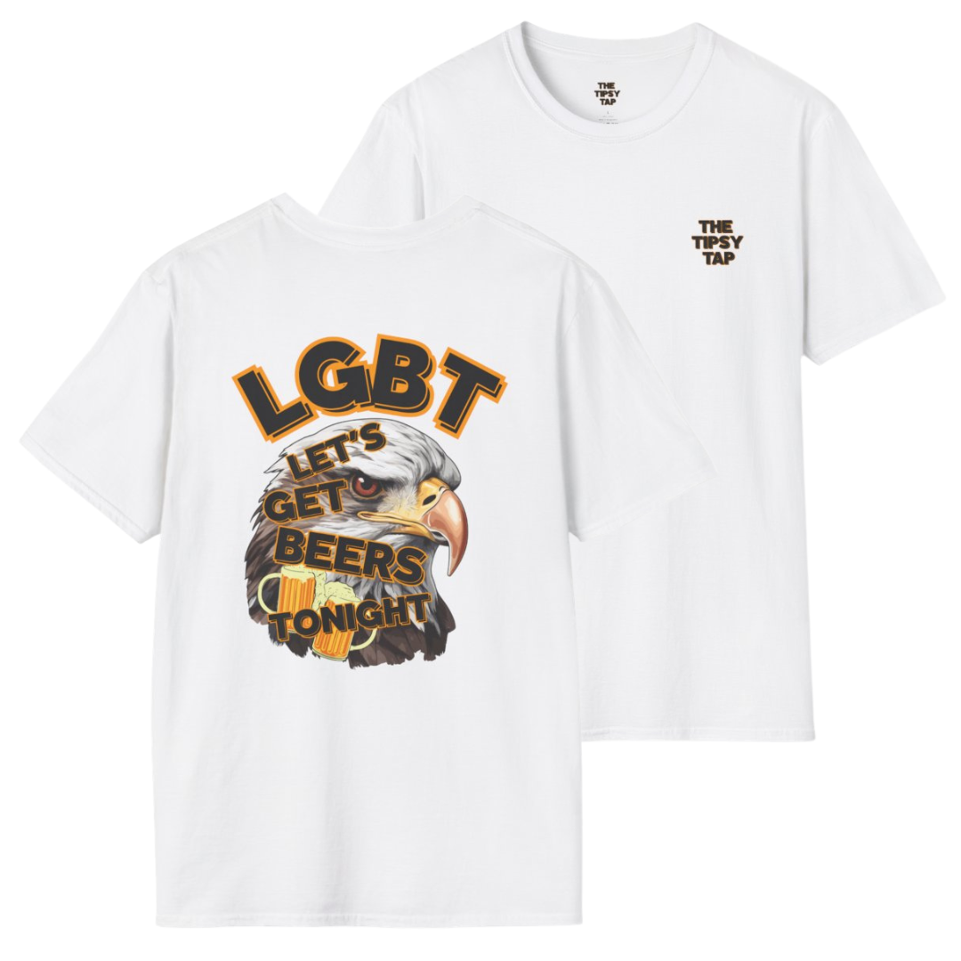 T-shirt - 'Let's get beer tonight'