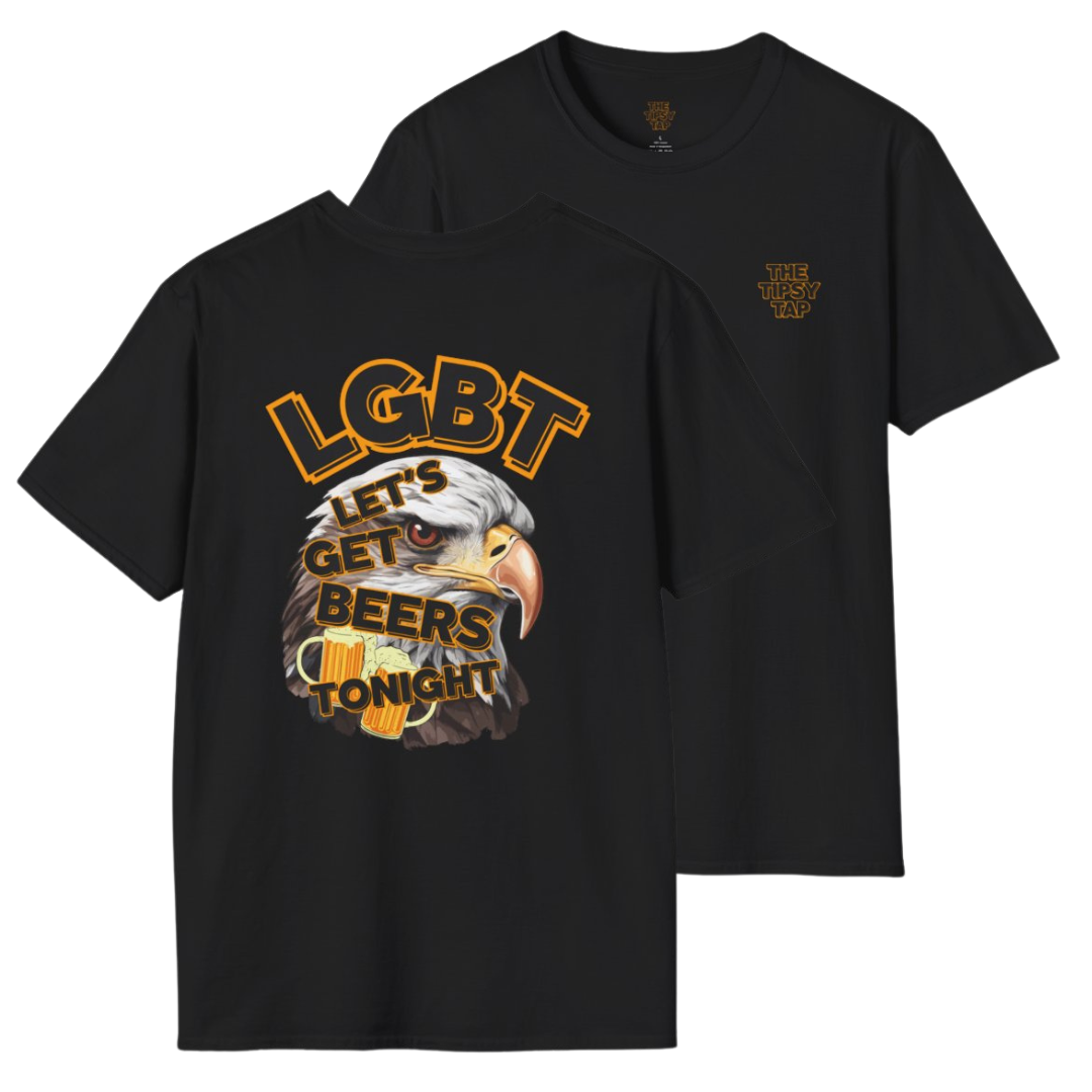 T-shirt - 'Let's get beer tonight'