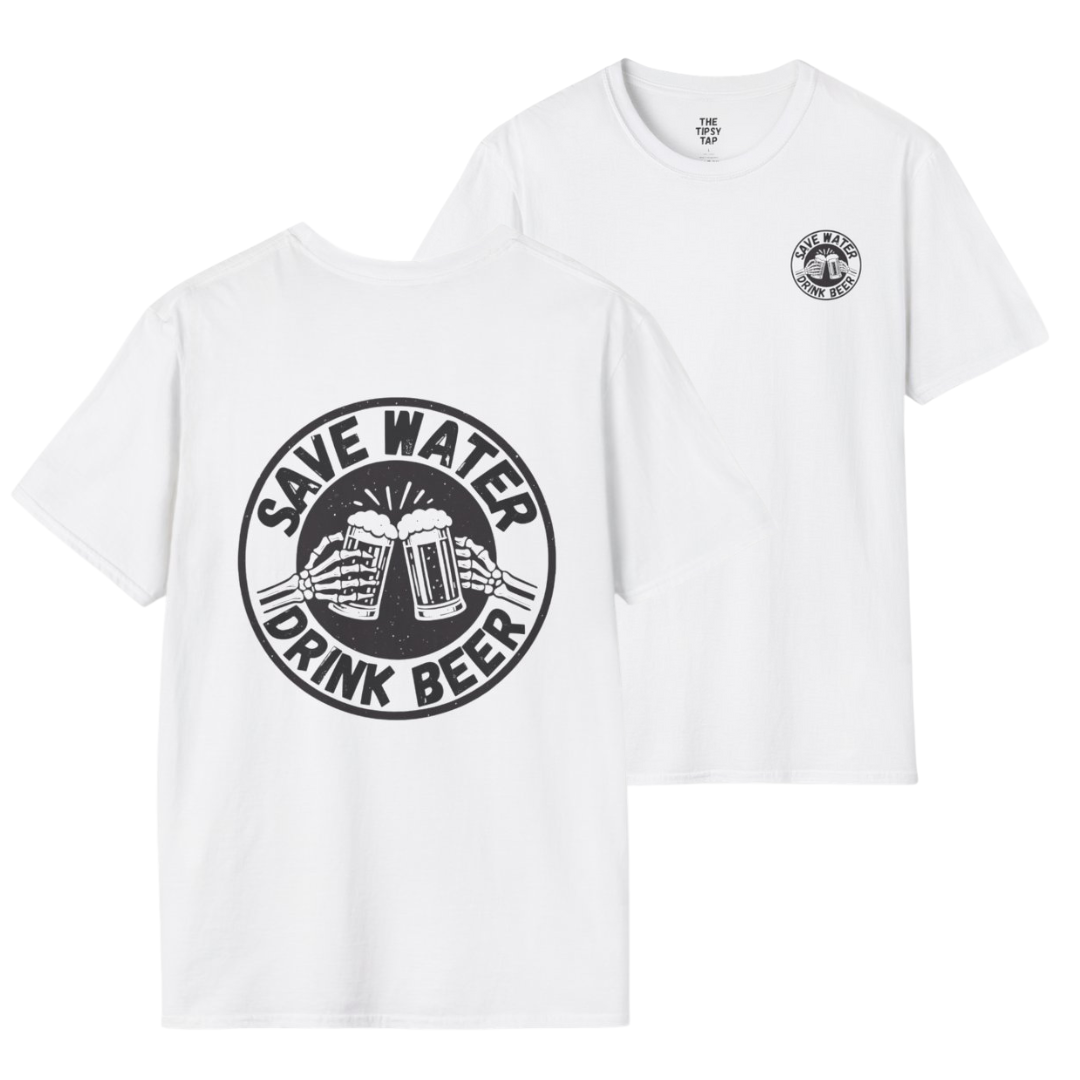 T-Shirt - 'Save Water, Drink Beer'