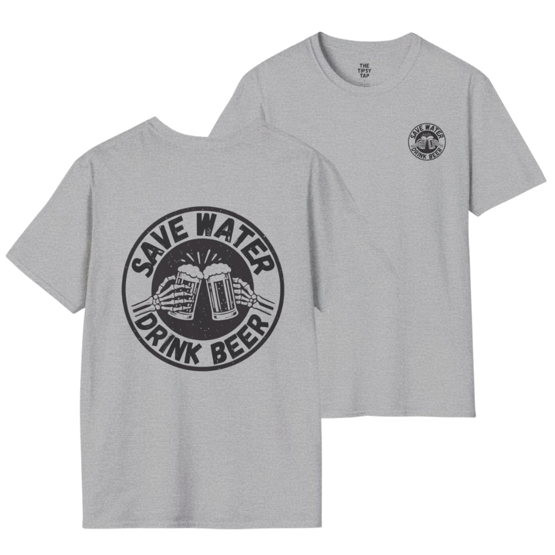 T-Shirt - 'Save Water, Drink Beer'