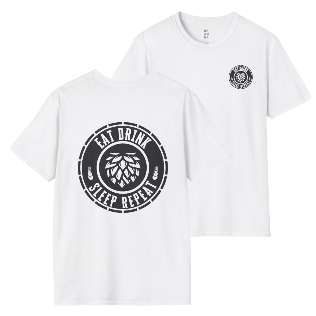T-Shirt - 'Eat Drink Sleep Repeat'