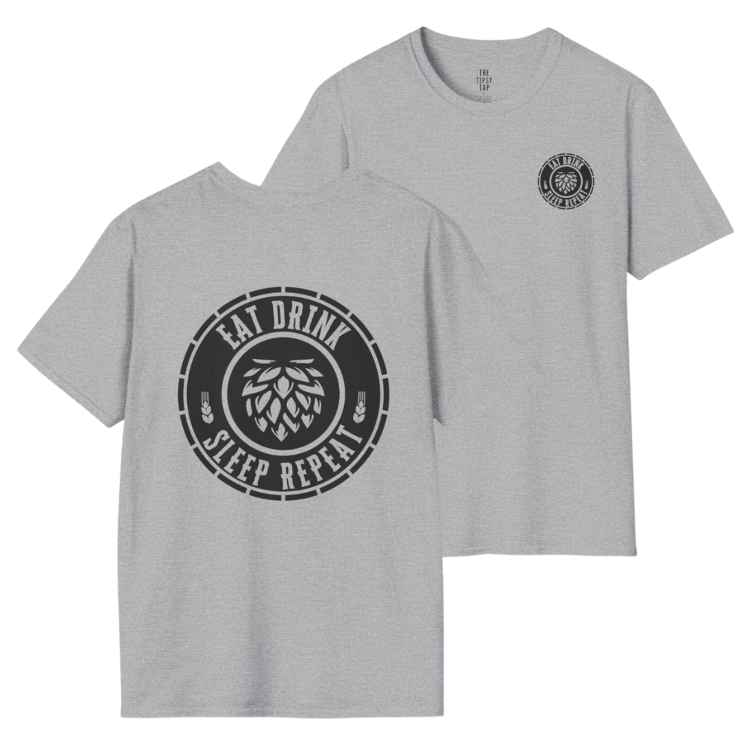 T-Shirt - 'Eat Drink Sleep Repeat'