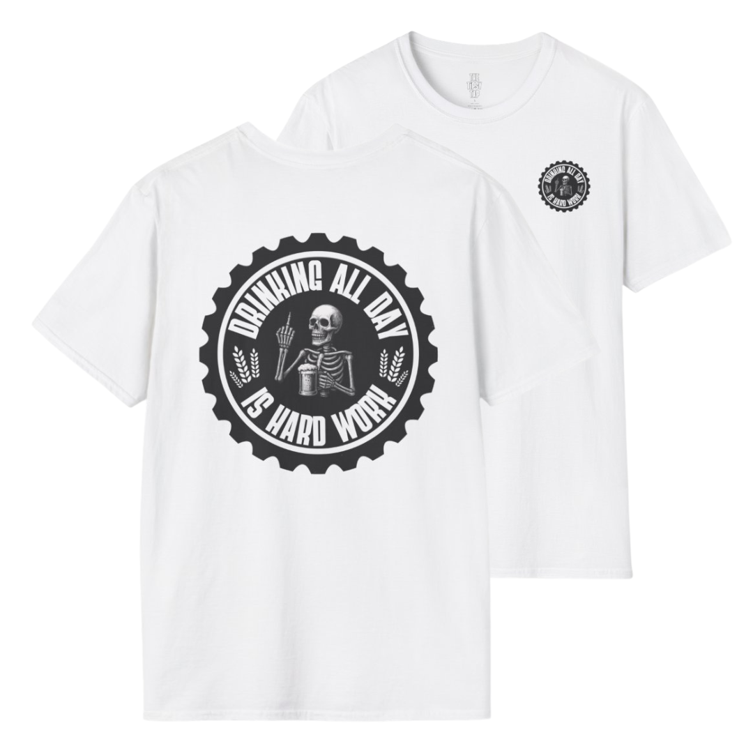 T-Shirt - 'Drinking All Day'