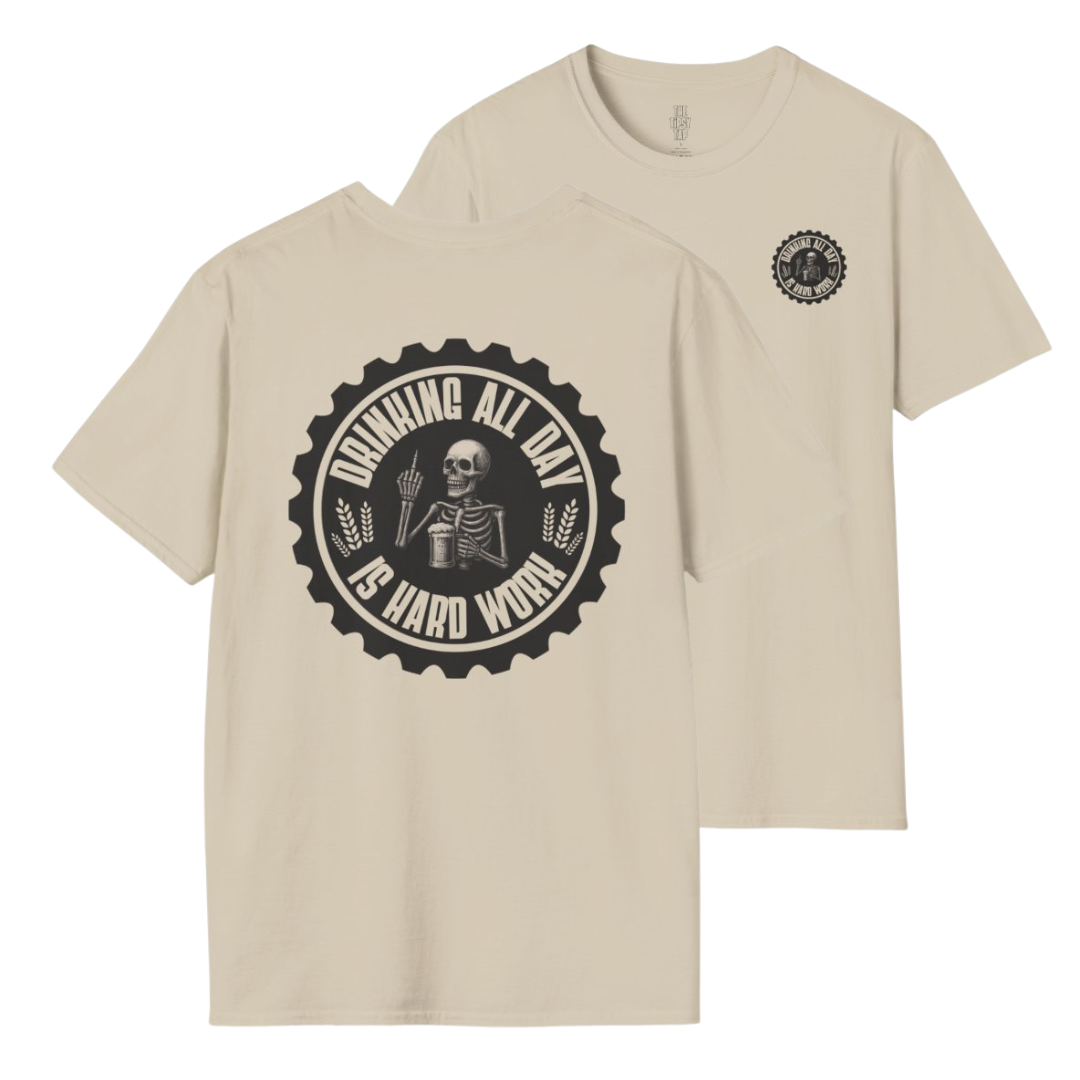 T-Shirt - 'Drinking All Day'