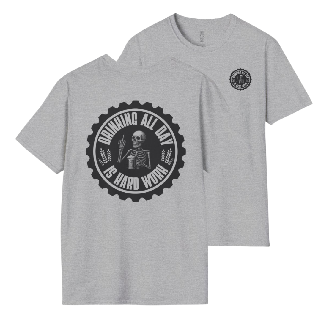 T-Shirt - 'Drinking All Day'